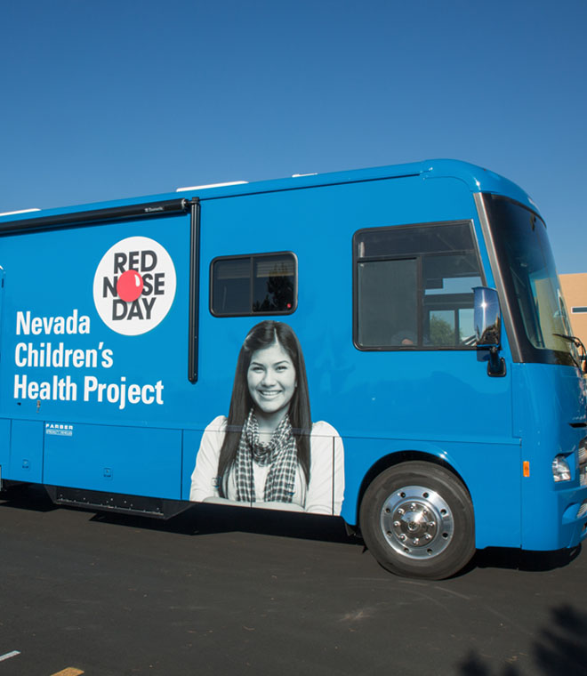 Walgreens Big Blue mobile health unit