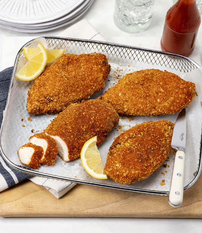 Fried chicken made in air fryer