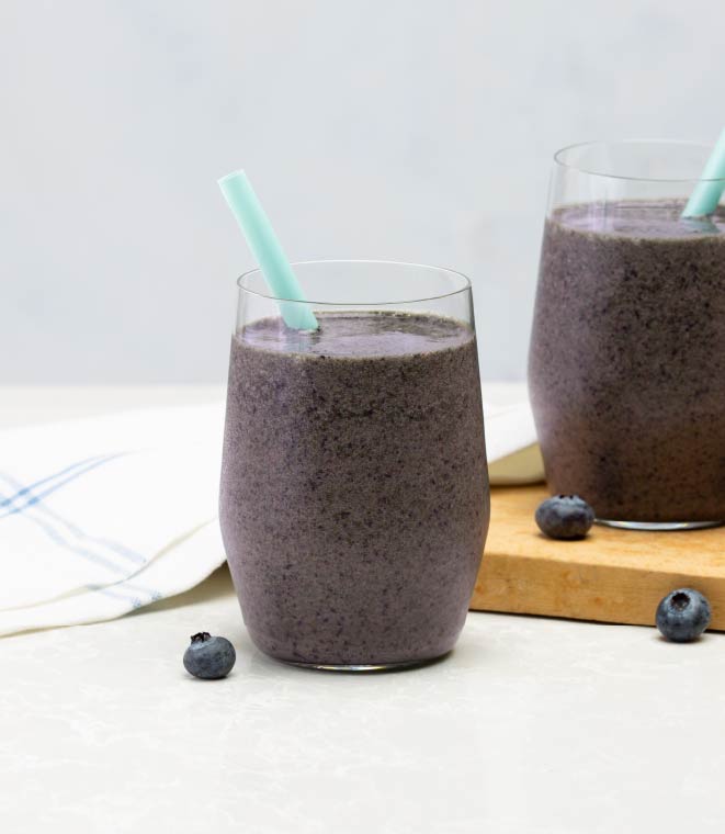 Purple superfood smoothie