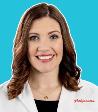 Walgreens pharmacist smiling